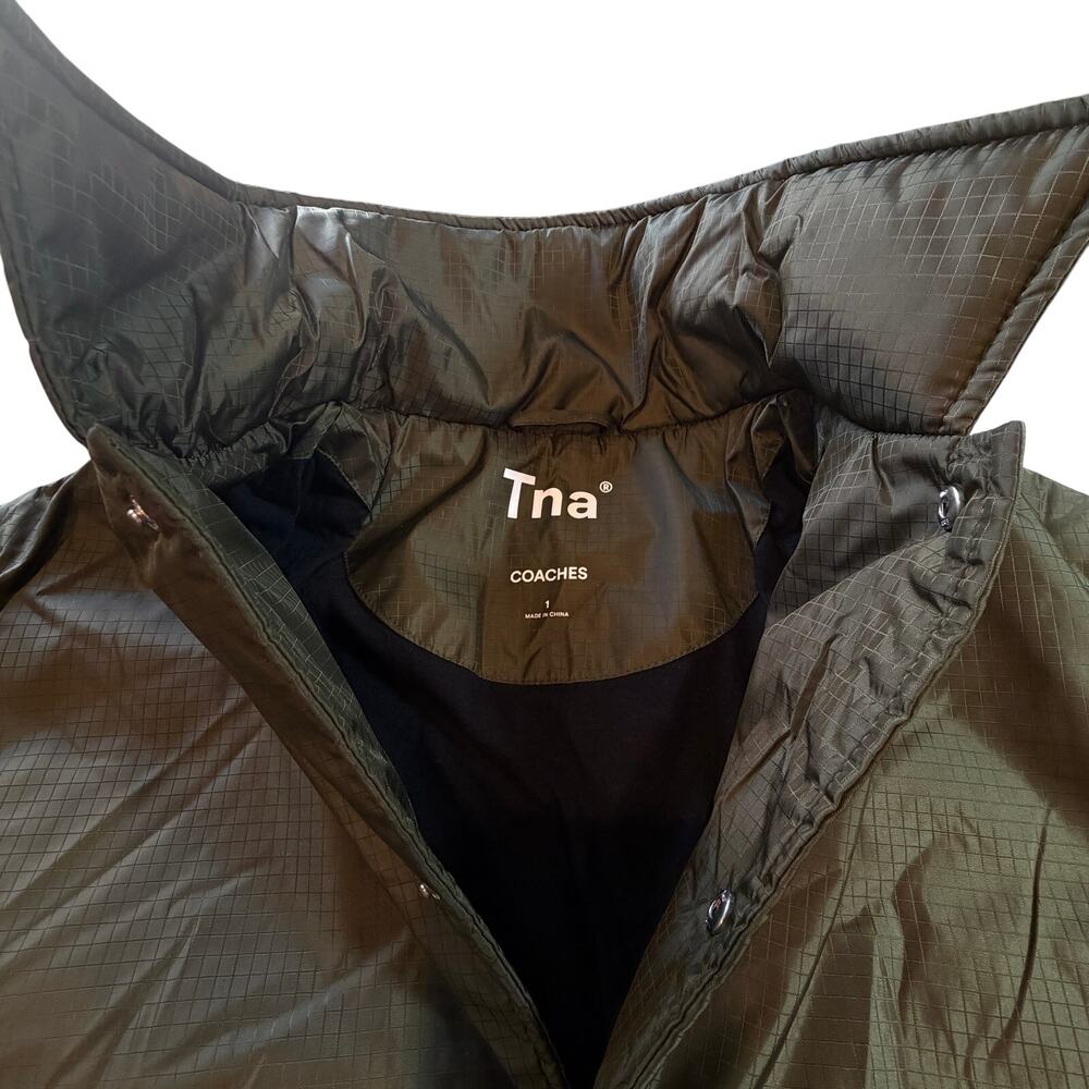 Aritzia TNA Coaches Jacket Olive - Small - Picture 4 of 7